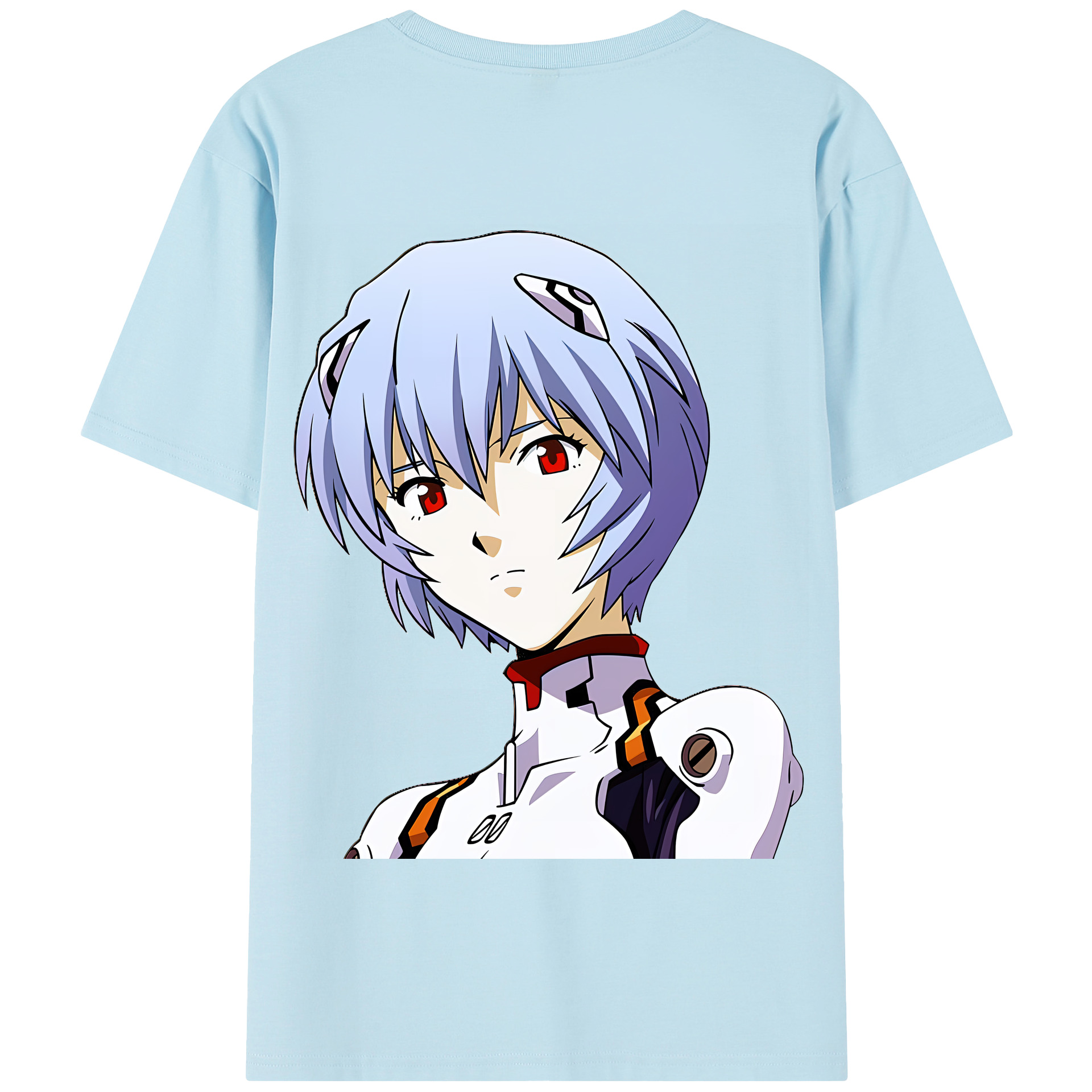 （画像用） EVA 新世紀エヴァンゲリオン 綿100％半袖Tシャツ（背面プリント）